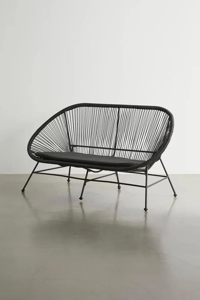 商品Urban Outfitters|Acapulco Indoor/Outdoor Woven Love Seat,价格¥4489,第3张图片详细描述