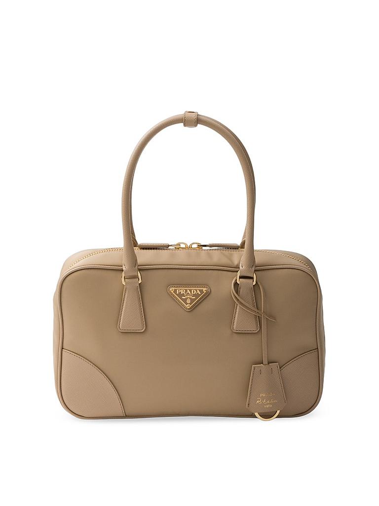 Prada Re-Edition 1978 Medium Re-Nylon and Saffiano Leather Top