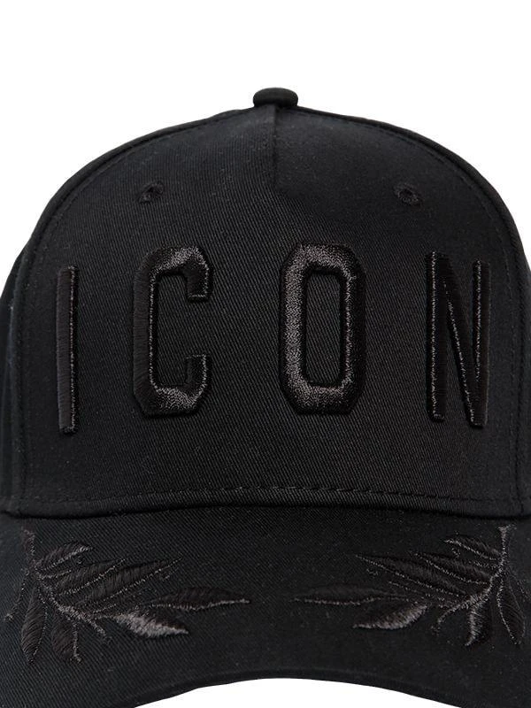 商品DSQUARED2|Icon Cotton Canvas Baseball Hat,价格¥918,第2张图片详细描述