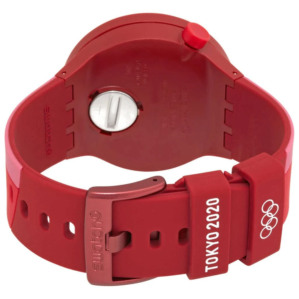 商品Swatch|BB Kurenai Red Quartz White Dial Men's Watch SO27Z101,价格¥750,第3张图片详细描述