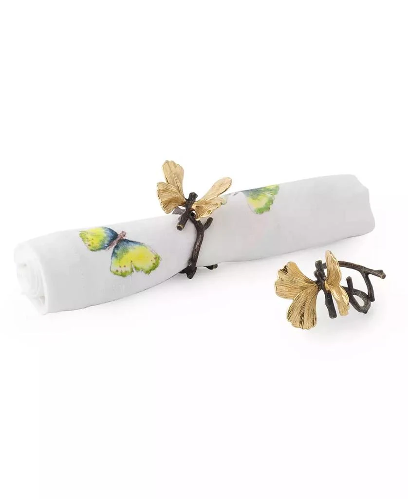 商品Michael Aram|Butterfly Ginkgo Napkin Ring Set, Set of 4,价格¥725,第1张图片