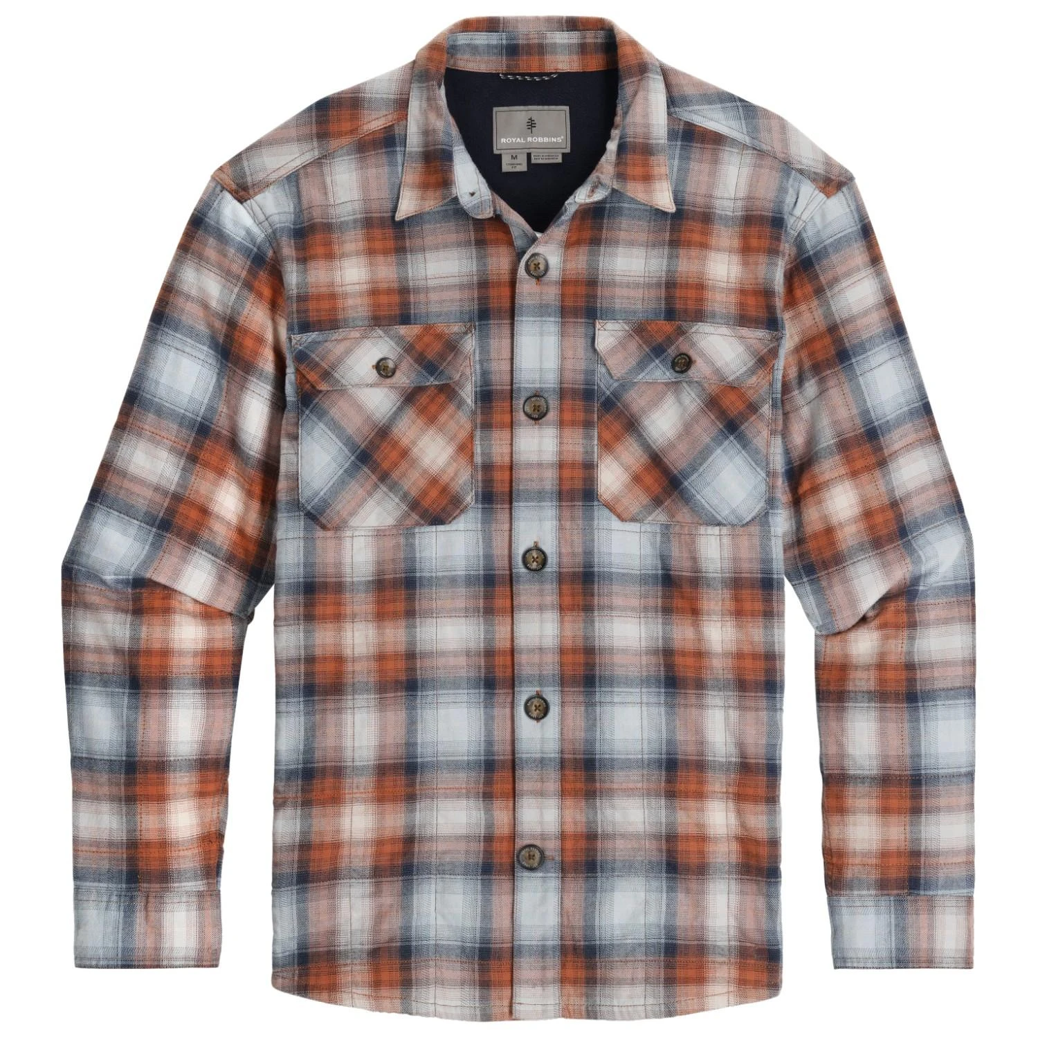 商品【商品预售7天发货】 Royal Robbins|Royal Robbins 男士衬衫 0332890STEELBLUETIOGAPLD 花色,价格¥1568,第1张图片