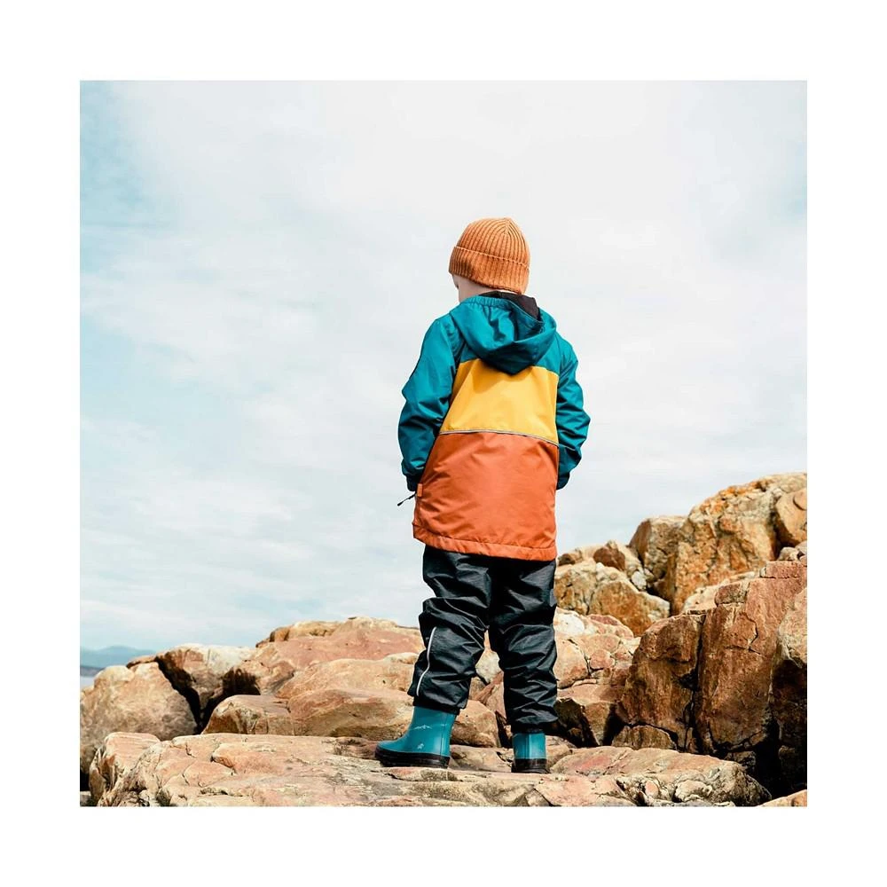 商品Deux par Deux|Boy Color blocked 3 In 1 Spring Rain Set Blue, Yellow & Brown - Toddler|Child,价格¥923,第3张图片详细描述