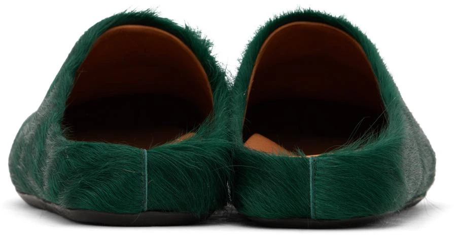 商品Marni|Green Fussbett Sabot Loafers,价格¥4295,第2张图片详细描述