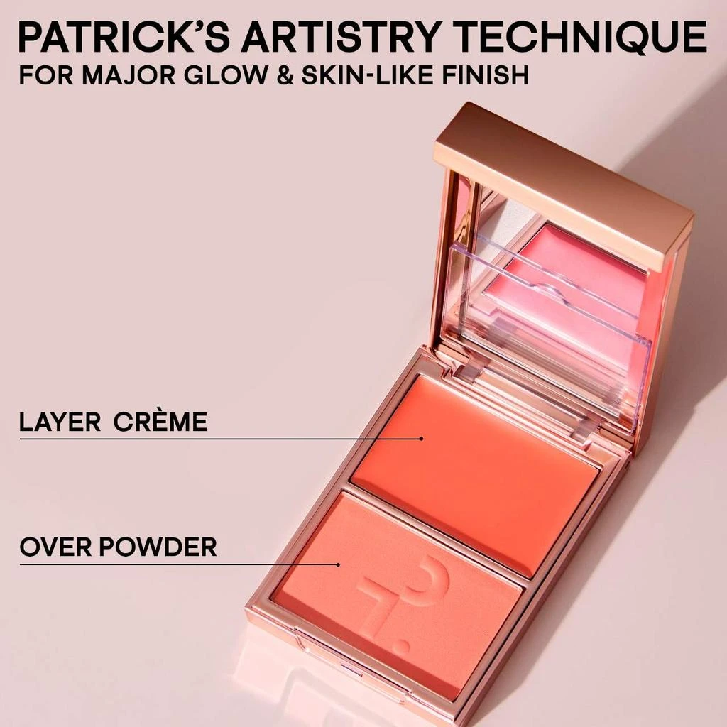 商品PATRICK TA|Major Headlines Double-Take Crème & Powder Blush Duo,价格¥297,第4张图片详细描述