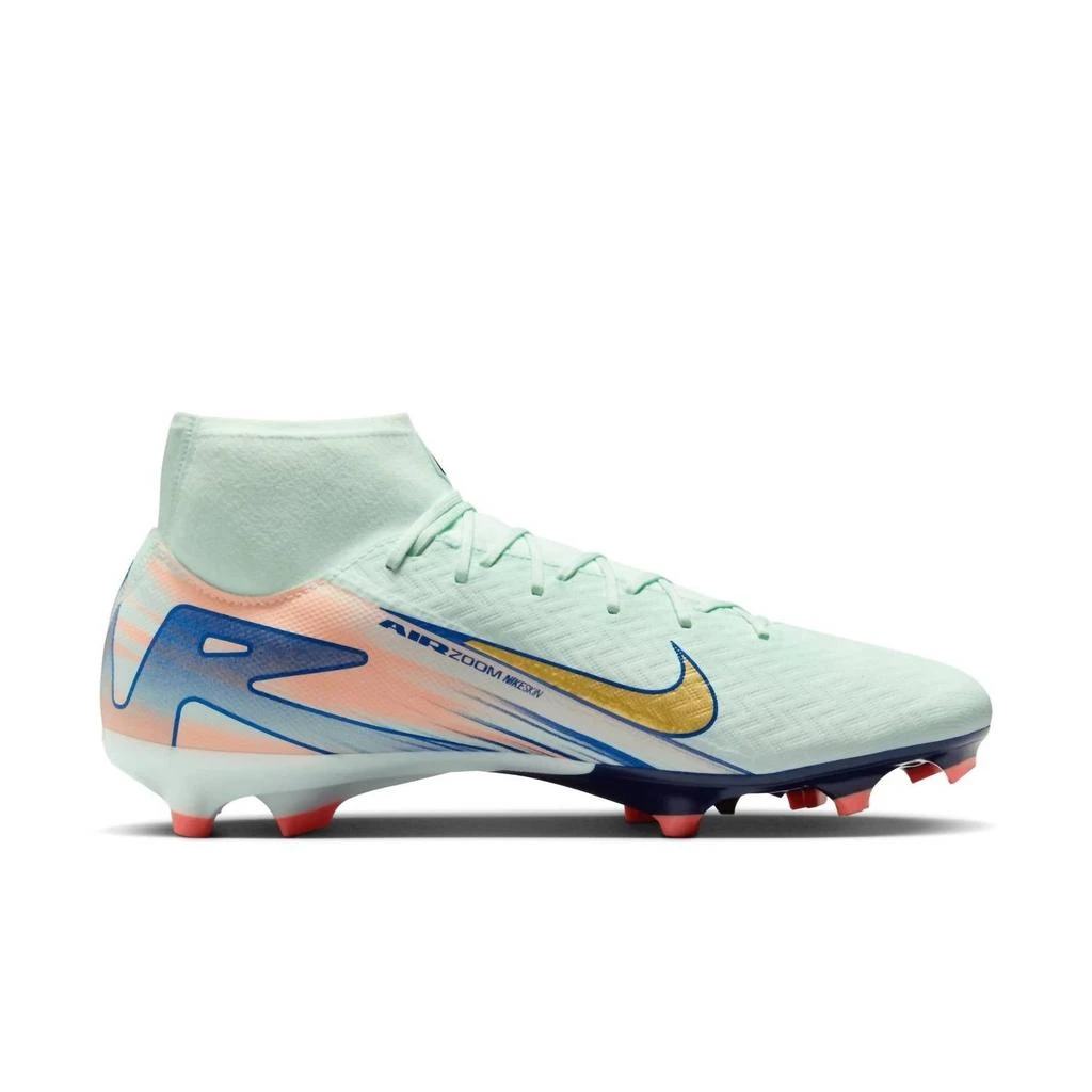 商品NIKE|Zoom Mercurial Superfly 10 Academy Mercurial Dream Speed Fg/mg Shoes In Barely Green/ Metallic Gold Coin,价格¥946,第1张图片