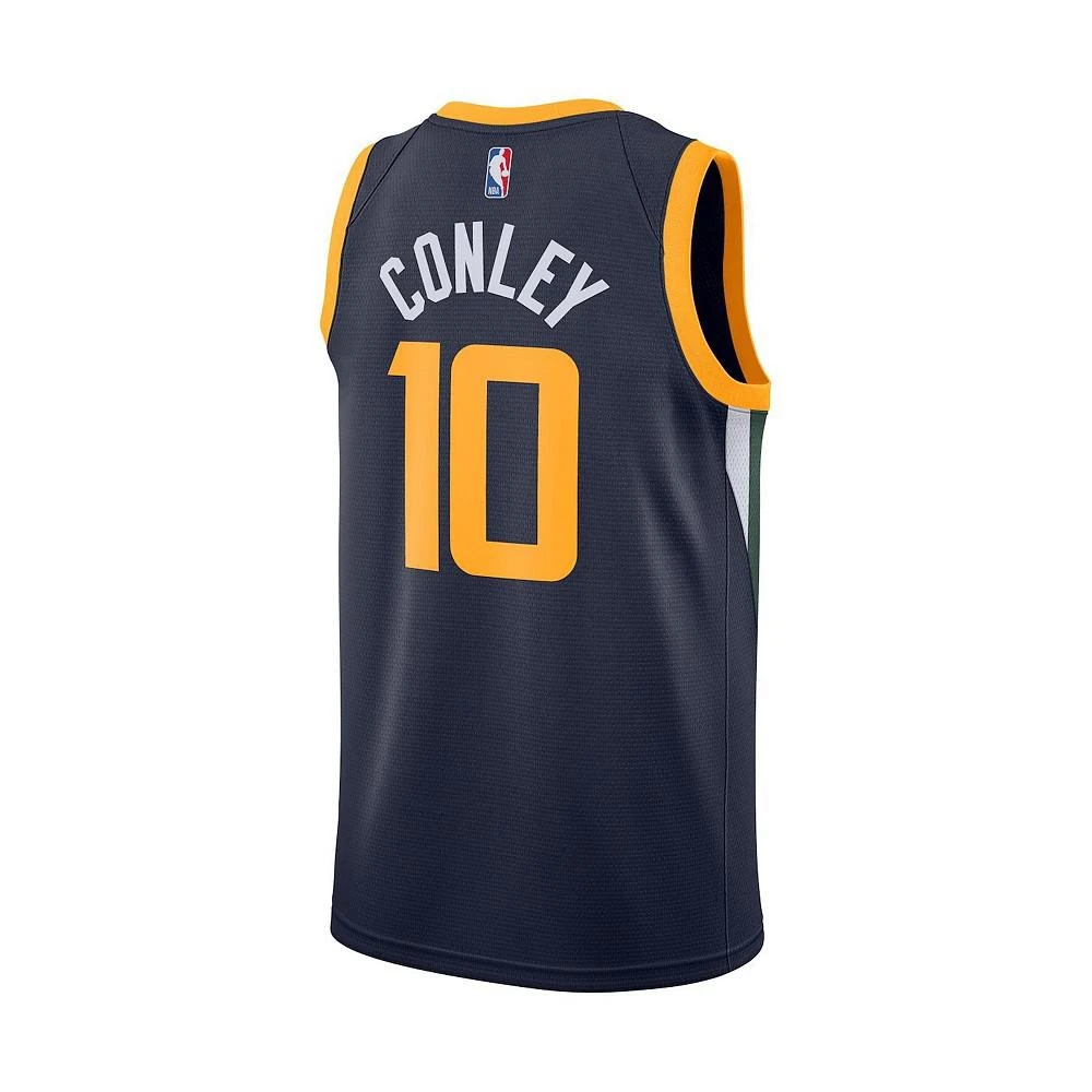 商品NIKE|Men's Mike Conley Navy Utah Jazz 2020/21 Swingman Jersey - Icon Edition,价格¥816,第4张图片详细描述