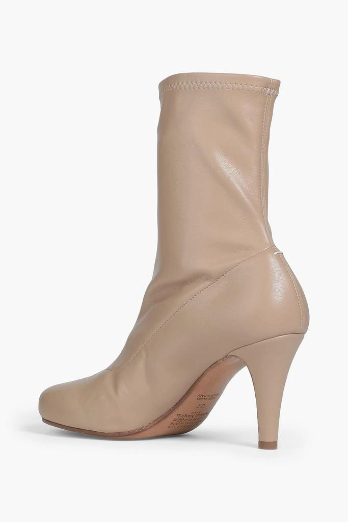 商品MAISON MARGIELA|Faux stretch-leather ankle boots,价格¥1676,第3张图片详细描述