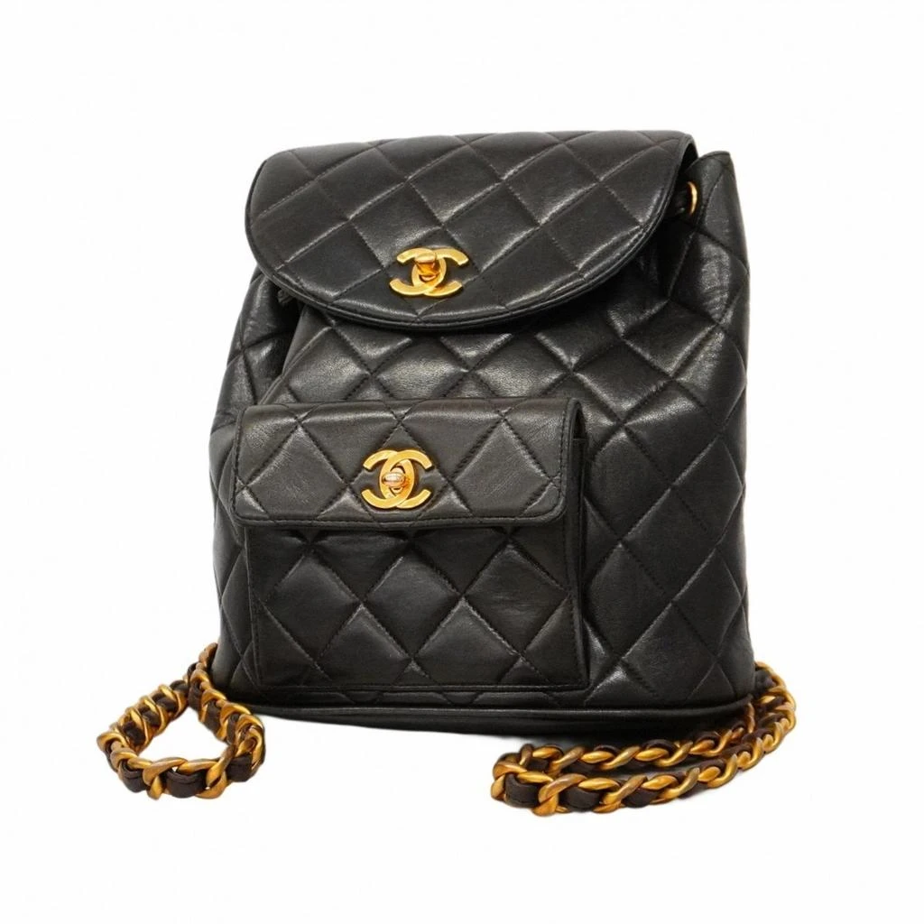 商品[二手商品] Chanel|Leather Backpack (Pre-Owned),价格¥34836,第1张图片