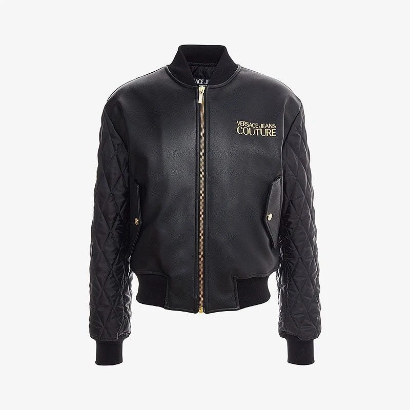 Versace|范思哲Versace Jeans Coutur Leather Jacket EC1GUA9P3-E04673-E899 商品