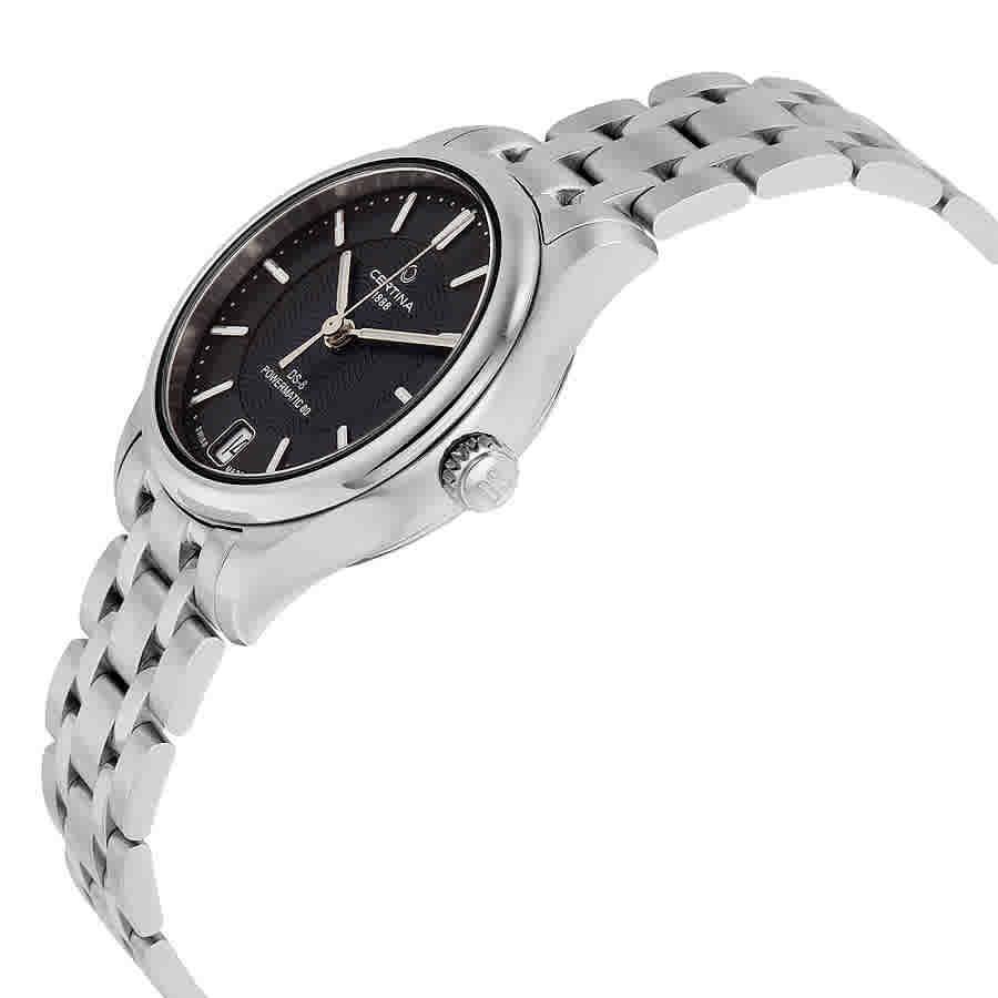 商品Certina|Certina DS- 8 Automatic Black Dial Ladies Watch C0332071105100,价格¥2627,第4张图片详细描述