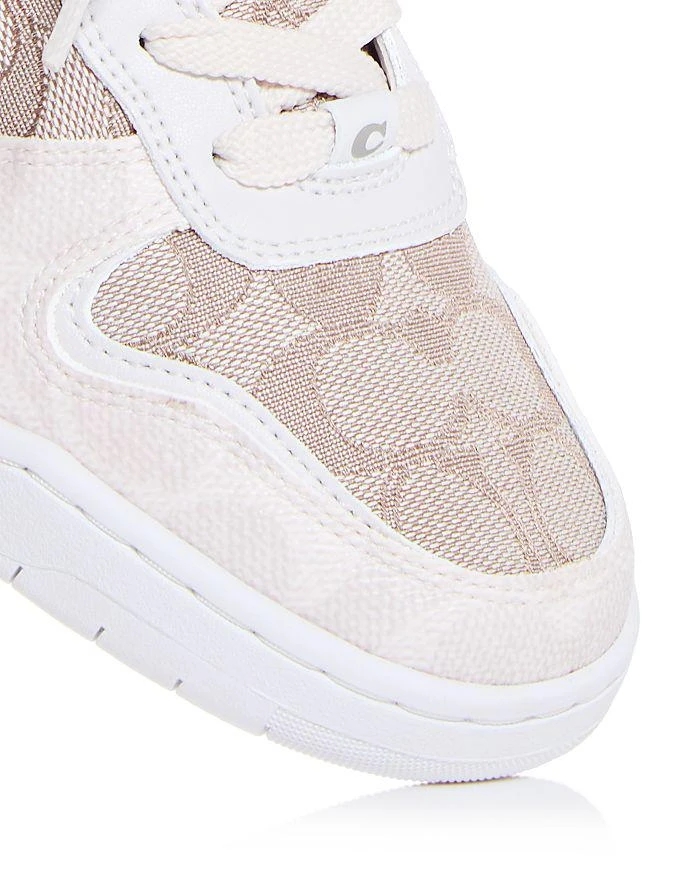 商品Coach|Women's C201 Multi Signature Low Top Sneakers,价格¥1468,第5张图片详细描述