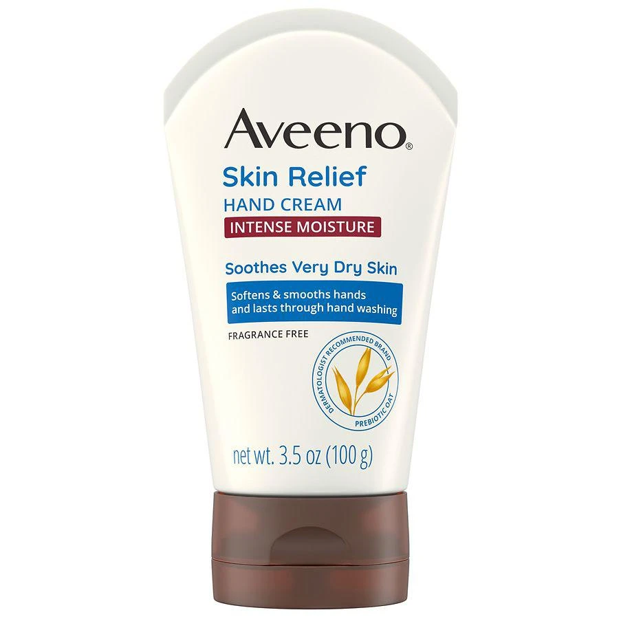 商品Aveeno|Skin Relief Intense Moisture Hand Cream Fragrance-Free,价格¥63,第2张图片详细描述