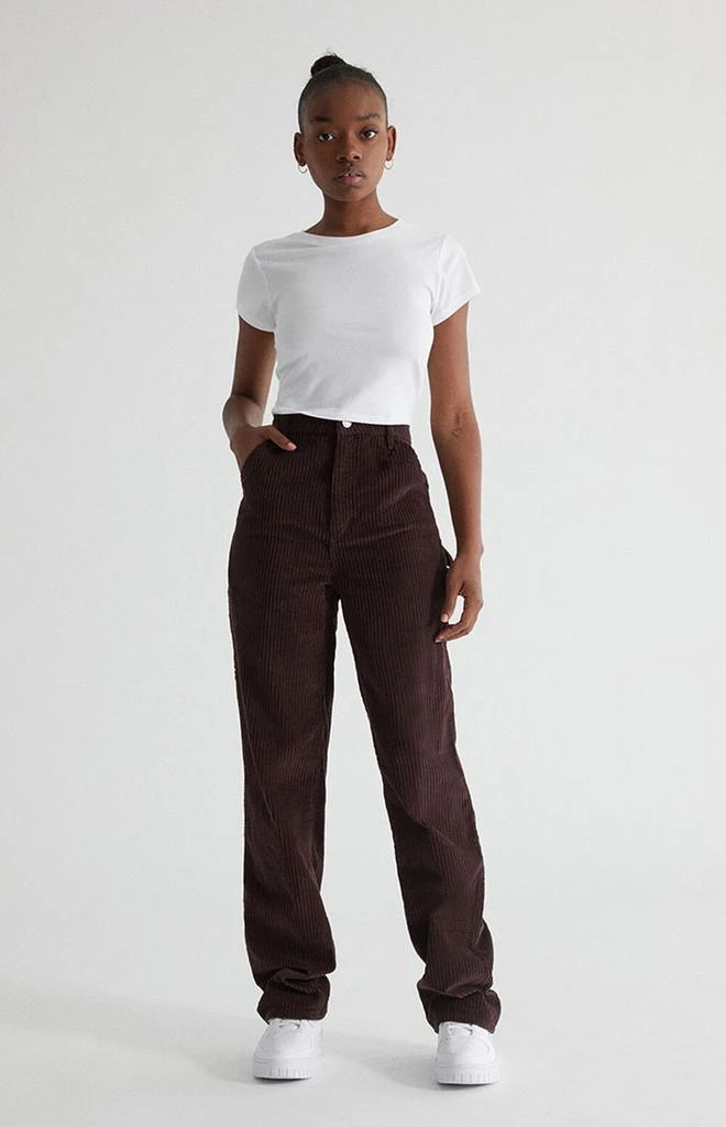 商品PacSun|Brown Corduroy Carpenter Pants,价格¥310,第1张图片