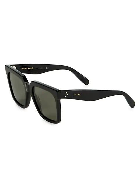 55MM Oversized Square Sunglasses商品第2张图片规格展示