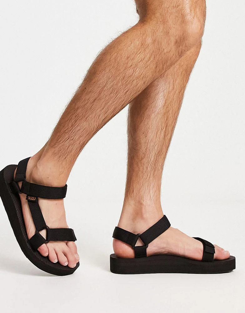 商品Teva|Teva mid universal sandals in black,价格¥553,第3张图片详细描述