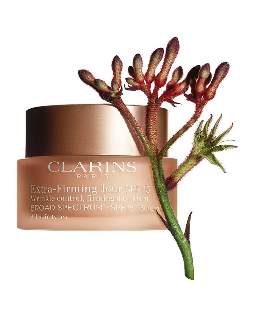 商品Clarins|Extra-Firming Wrinkle Control Firming Day Cream Broad Spectrum SPF 15 - All Skin Types, 1.7 oz.,价格¥714,第2张图片详细描述