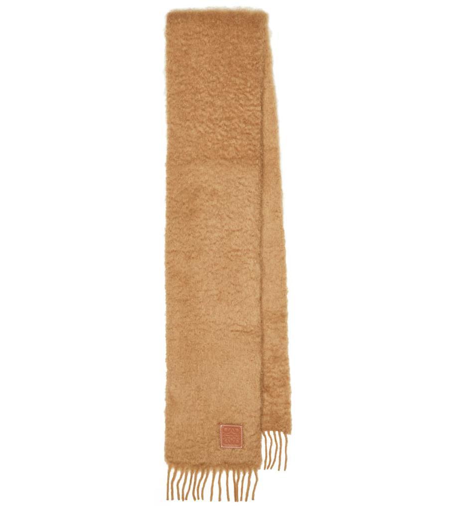 商品Loewe|Mohair and wool-blend scarf,价格¥1950,第1张图片