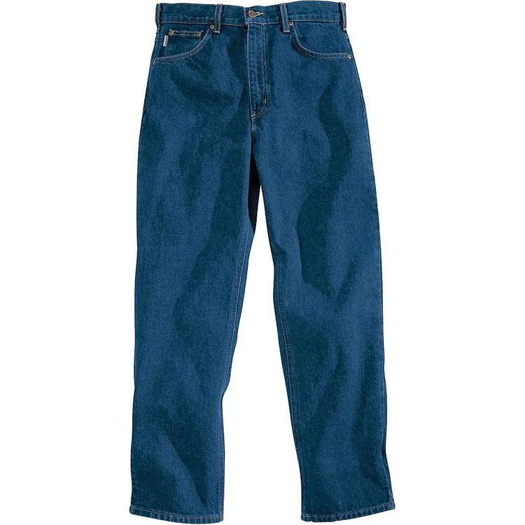 商品Carhartt|Carhartt Men's Relaxed Fit Straight Leg 牛仔裤,价格¥149,第1张图片