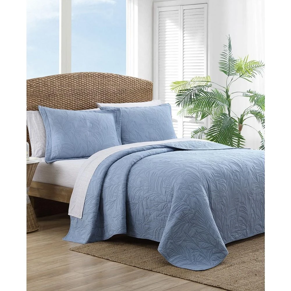 商品Tommy Bahama|Tommy Bahama Solid Costa Sera Cotton Reversible Quilt,价格¥1042,第1张图片