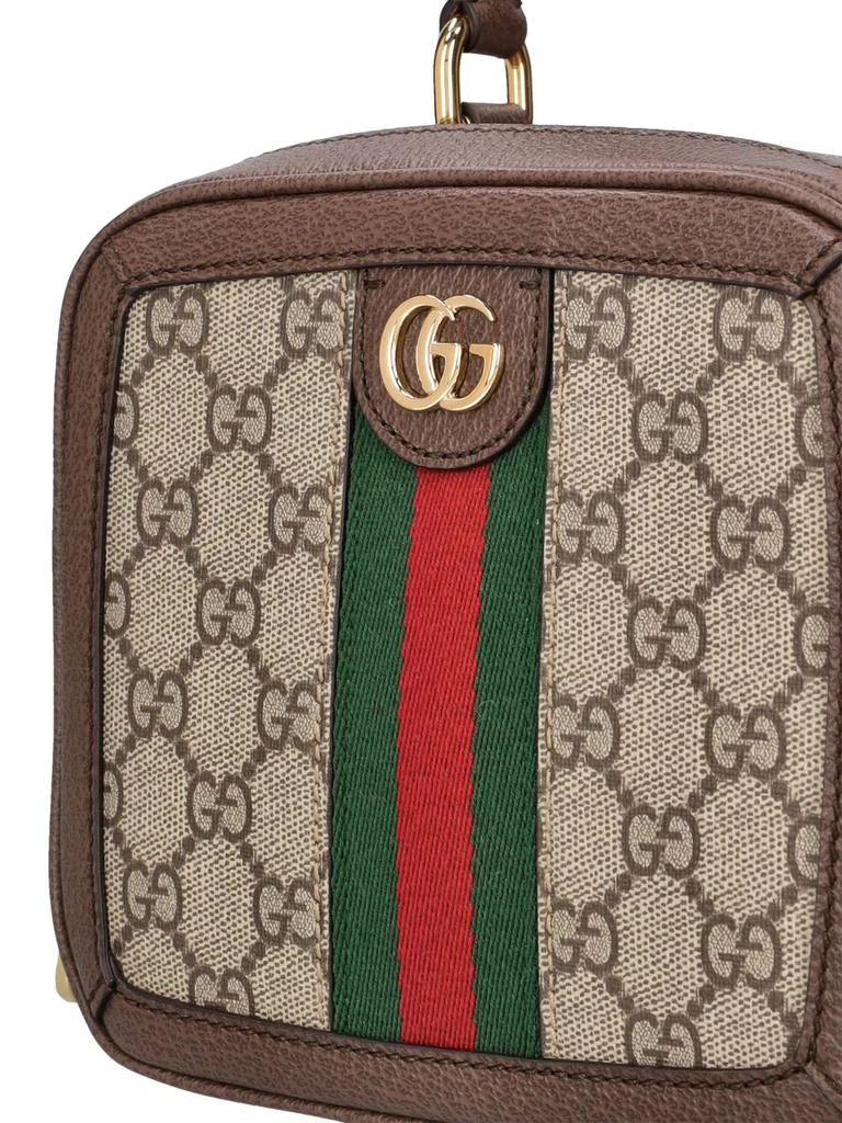 商品Gucci|Mini Ophidia Gg Canvas Top Handle Bag,价格¥14536,第4张图片详细描述