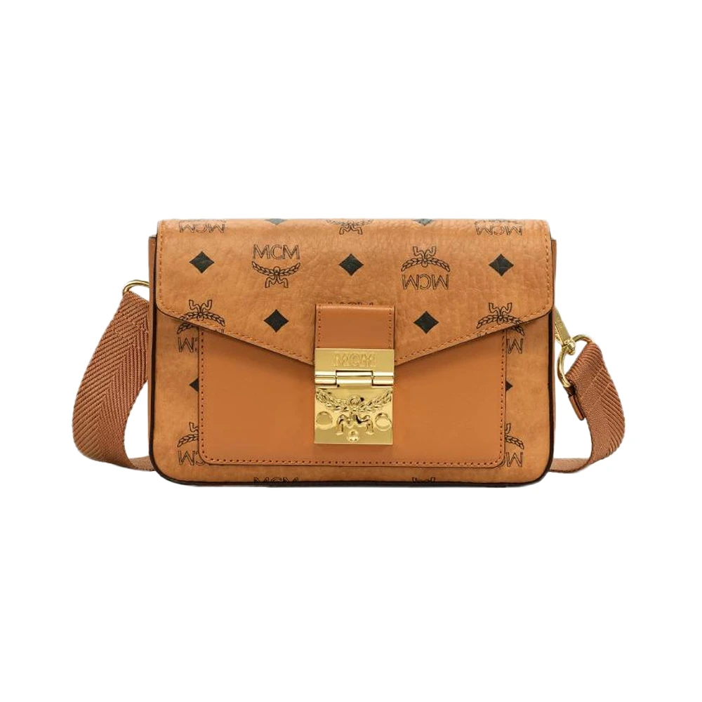 商品[国内直发] MCM|MCM 棕色女士斜挎包 MMRBSME03CO,价格¥3317,第1张图片