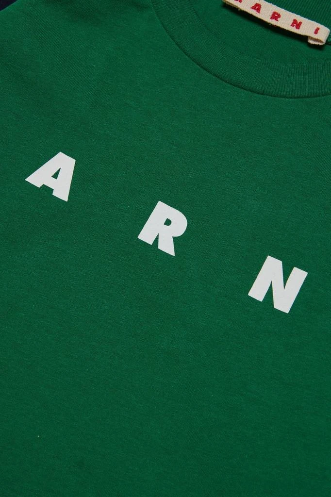 商品Marni|Marni Kids Logo Printed Crewneck T-Shirt,价格¥578,第3张图片详细描述