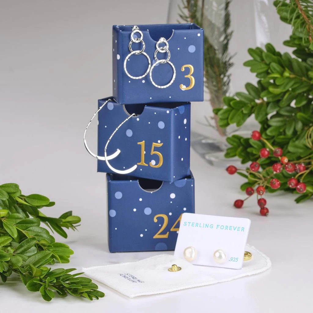 商品Sterling Forever|24 Days of Jewelry Advent Calendar,价格¥3740,第2张图片详细描述