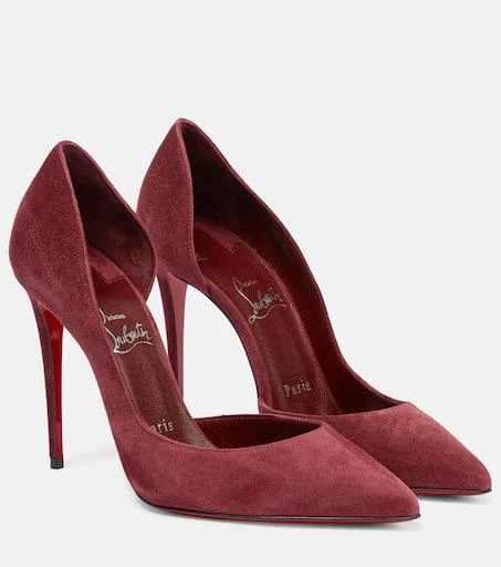 商品Christian Louboutin|Iriza绒面革高跟鞋,价格¥7020,第1张图片