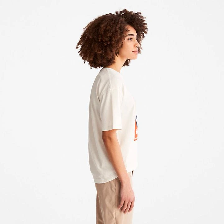 商品Timberland|Logo Graphic T-Shirt for Women in White,价格¥140,第4张图片详细描述