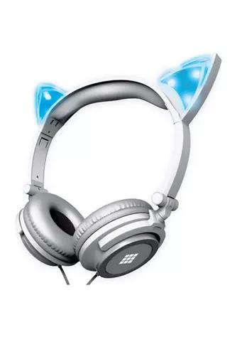 Kids Cat Ear Headphones with Light-up Ears商品第1张图片规格展示