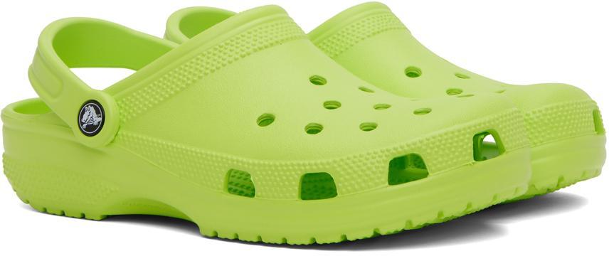 商品Crocs|Green Classic Clogs,价格¥420,第6张图片详细描述