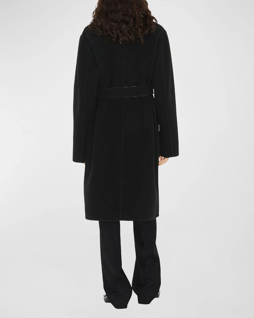 商品Burberry|Dorea Belted Reversible Coat,价格¥27419,第4张图片详细描述