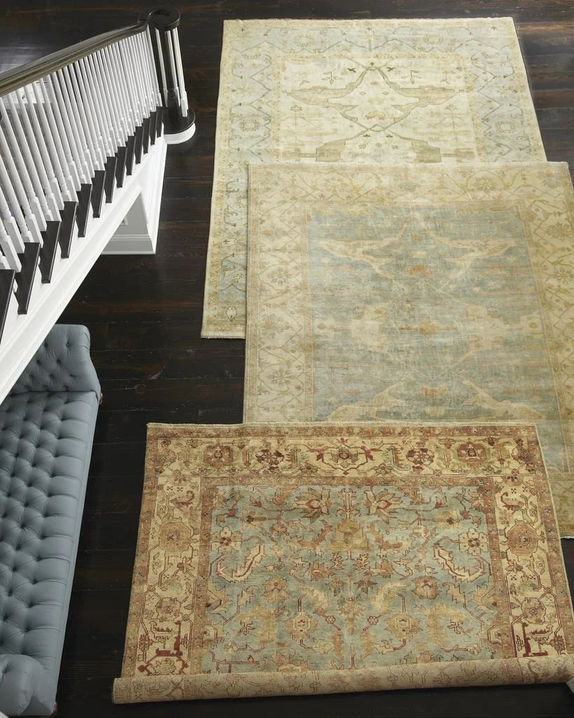 商品Exquisite Rugs|Ocean Light Oushak Rug,价格¥9242,第2张图片详细描述