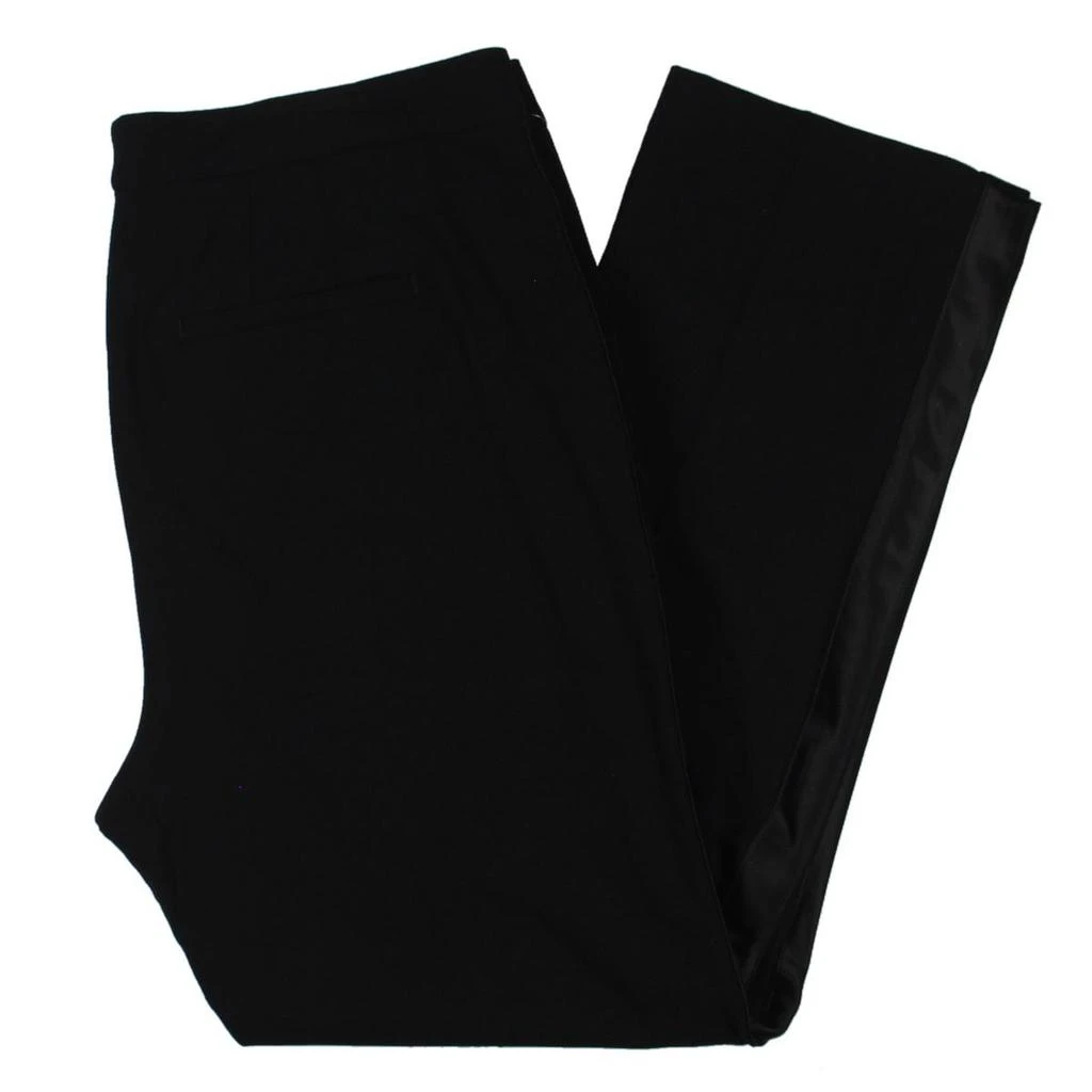 商品Ralph Lauren|Plus Womens Wool Side Stripe Straight Leg Pants,价格¥538,第2张图片详细描述