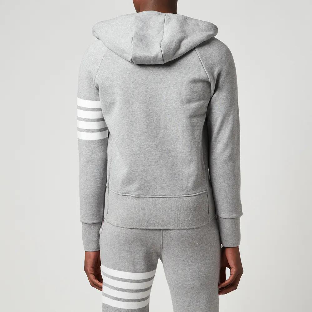 Thom Browne Men's 4-Bar Full Zip Hoodie商品第2张图片规格展示