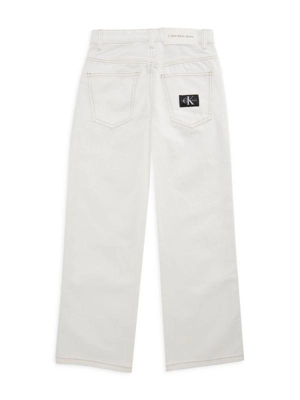 商品Calvin Klein|Boy's Logo Jeans,价格¥104,第2张图片详细描述