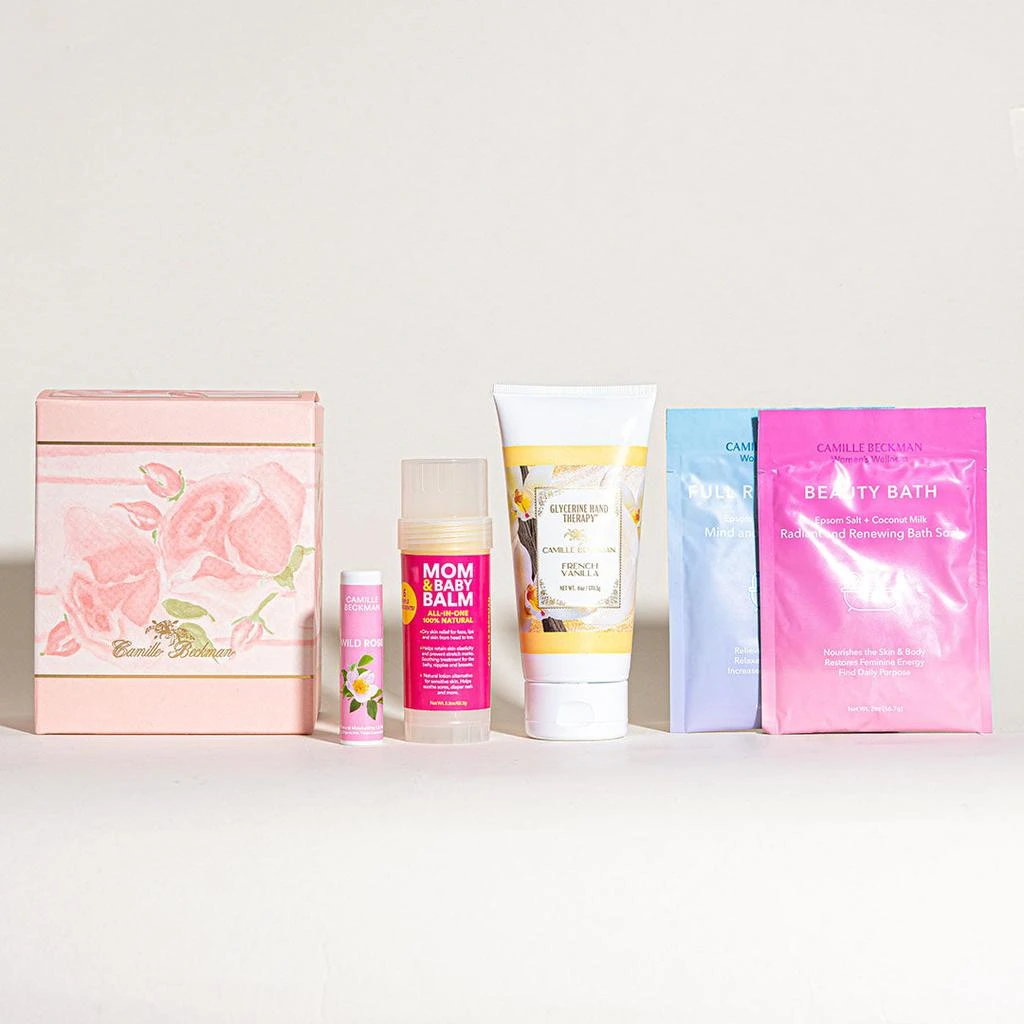 商品Camille Beckman|New Mom Small Boxed Gift Set,价格¥260,第3张图片详细描述