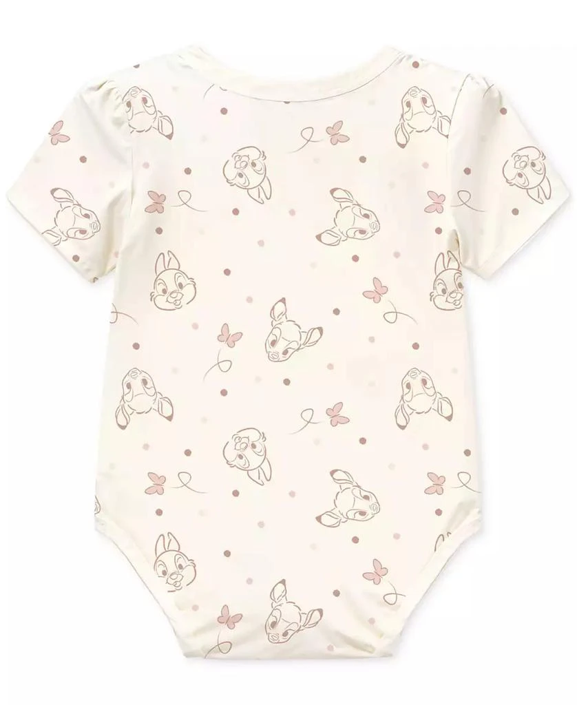 商品Disney|Baby Girls Bambi Short-Sleeve Bodysuits, Set of 3,价格¥111,第3张图片详细描述