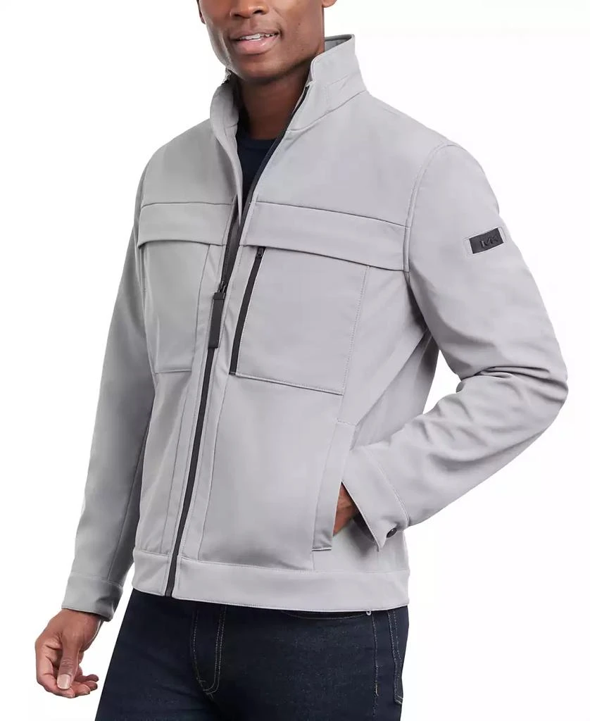 商品Michael Kors|Men's Dressy Full-Zip Soft Shell Jacket,价格¥1111,第3张图片详细描述