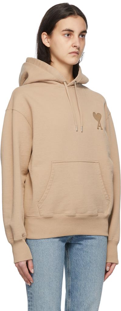 Beige Ami de Cœur Hoodie商品第2张图片规格展示