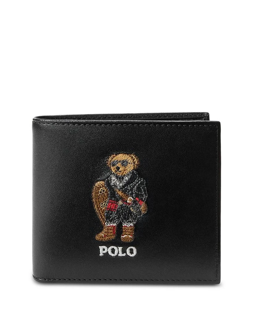 商品Ralph Lauren|Polo Bear Leather Billfold Wallet,价格¥1089,第1张图片