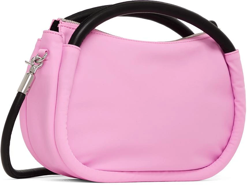 商品Ganni|Pink Mini Knot Bag,价格¥1098,第3张图片详细描述