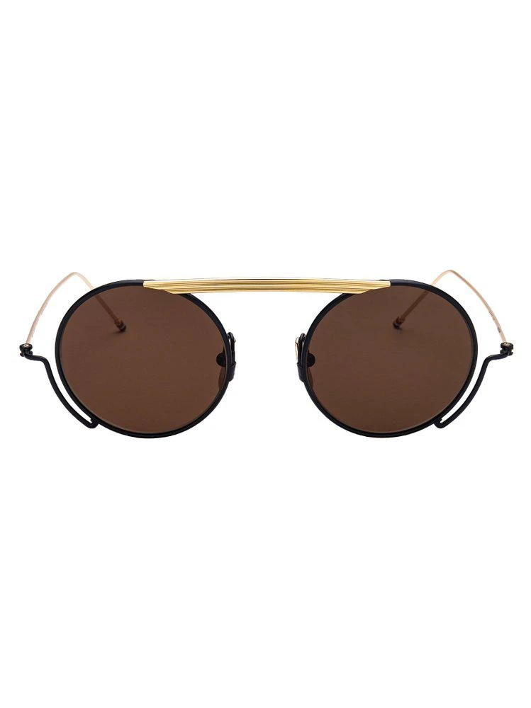 商品Thom Browne|Thom Browne Eyewear Round Frame Sunglasses,价格¥3580,第1张图片