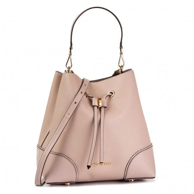 商品Michael Kors|Michael Kors Mercer Gallery Medium Convertible Bucket Leather Shoulder Bag,价格¥2529,第1张图片