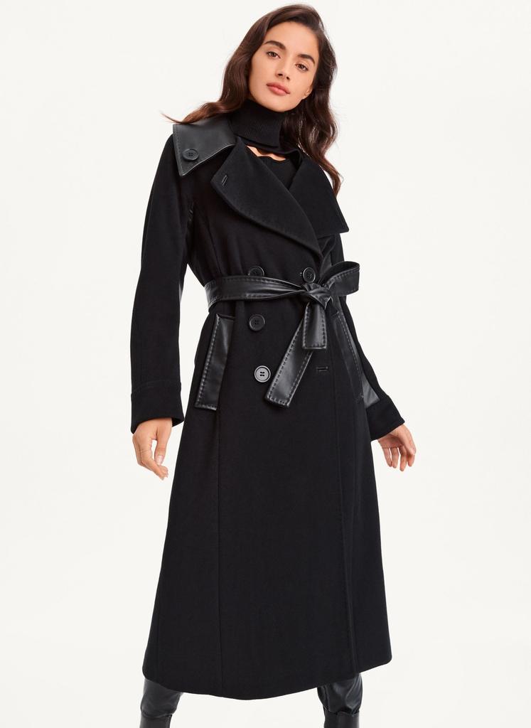 商品DKNY|Maxi Wool Coat,价格¥4067,第1张图片