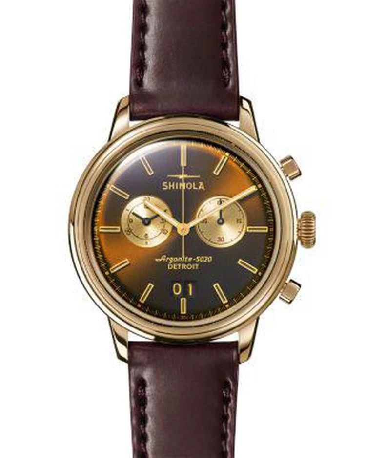 商品Shinola|Men's Bedrock Chronograph Watch, 42mm,价格¥7107,第1张图片