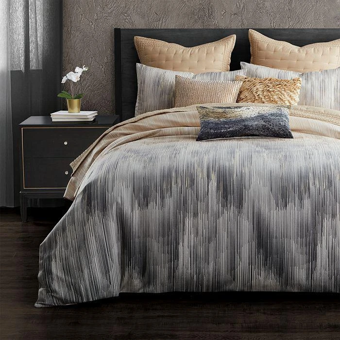 商品Donna Karan|Home Ember Charcoal Duvet Cover, Full/Queen,价格¥1393,第3张图片详细描述