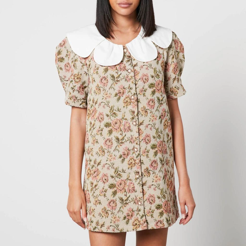 商品Sister Jane|Sister Jane Sunstone Tapestry Floral-Jacquard Mini Dress,价格¥432,第1张图片