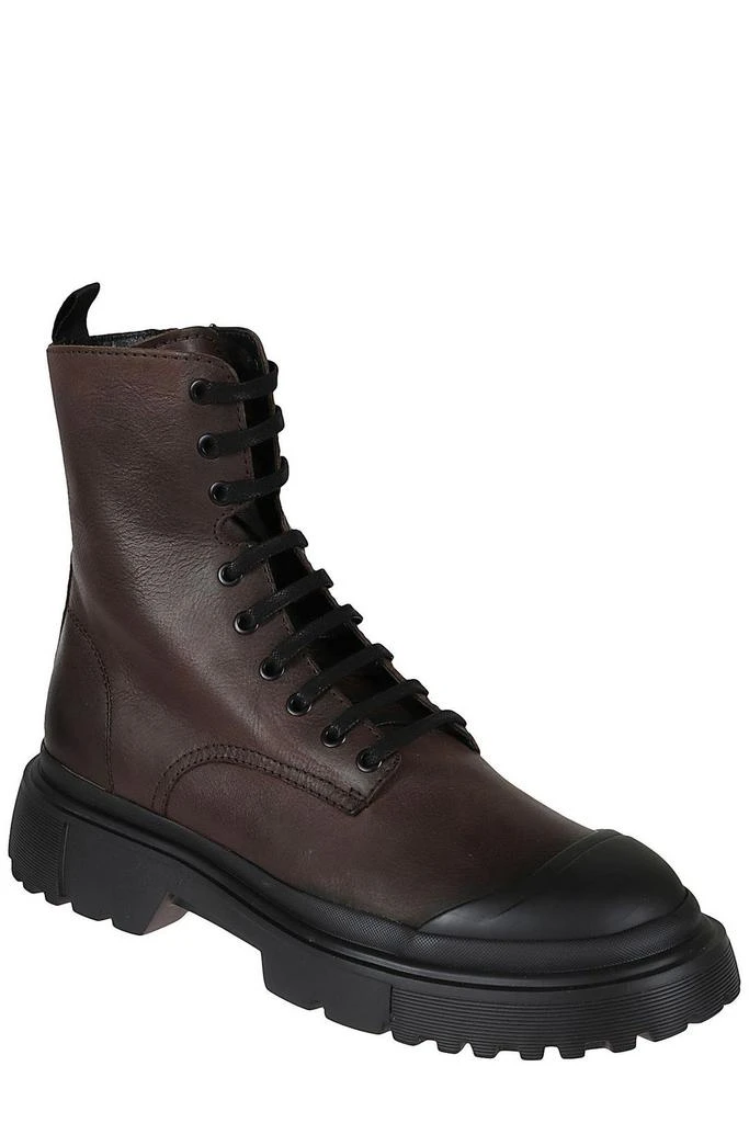 商品hogan|Hogan Laced Ankle-Top Boots,价格¥2775,第2张图片详细描述